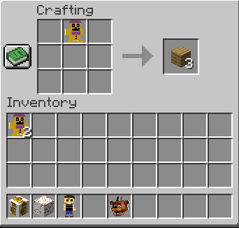 New oak planks recipe