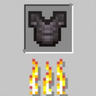 Netherite in furnace