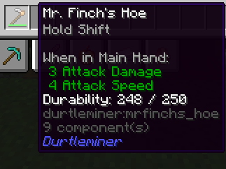 Mr. Finch's Hoe