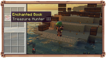 The Treasure Hunter enchantment: Catch loot crates!