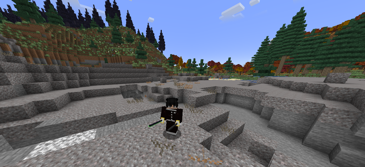 Screenshot modpacku Demon slayer and me [KNY] (1/2)