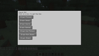 A player inside of the Pencil Gui
