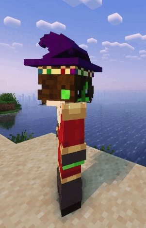 All Witch Hats On A Player