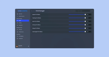 OneConfig menu