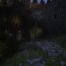 Panorama of a lush cave by Beluimem