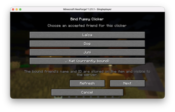Bind a Clicker to a Friend