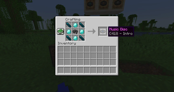 "Intro" Disc Crafting Recipe