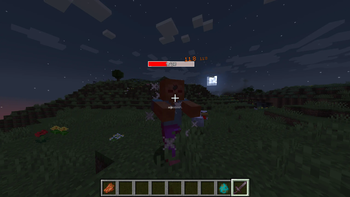 Zombie Taking Damage