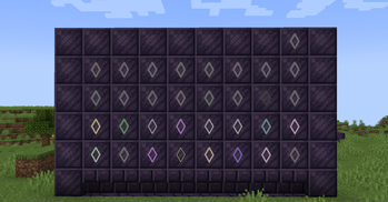 colored invisible slates(not active)