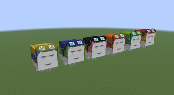 Colorful Ghasts