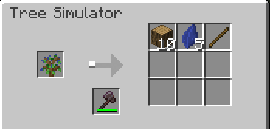 Tree simulator