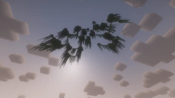 A floating village