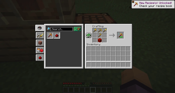 Crafting recipe