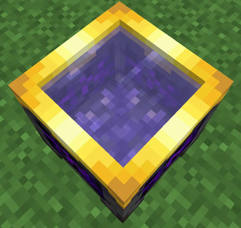 Colored liquid in the cauldron