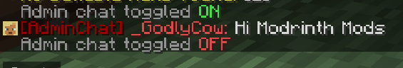 Admin Chat