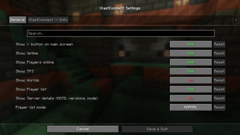Mod settings 2