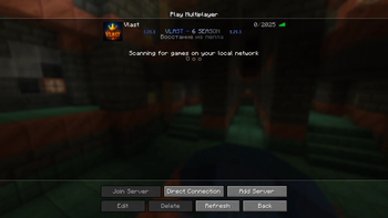 Auto-add server to server list