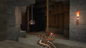 A shiny cave