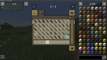 Weapons Tab