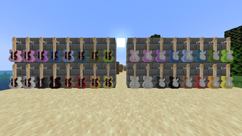 Guitars On Wall Hangers