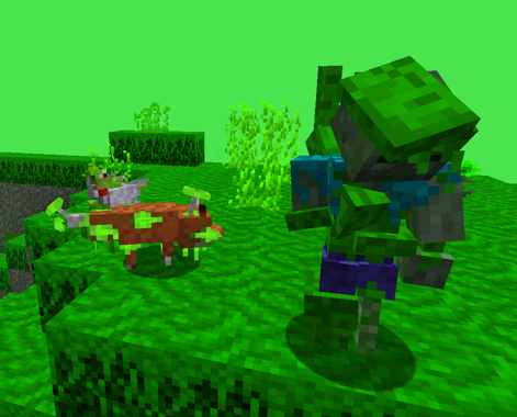 Toxihen, Fungal Fox & Vombie