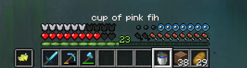 bucket of salmon
