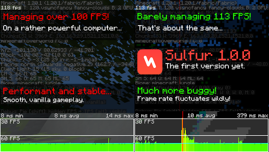 Sulfur 1.0.0, the first version yet.