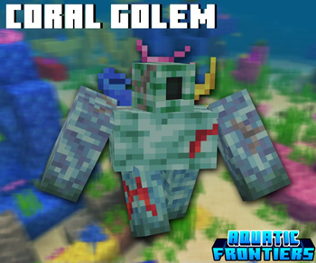 Coral Golem Render