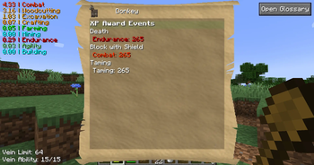 Glossary (Specific view)