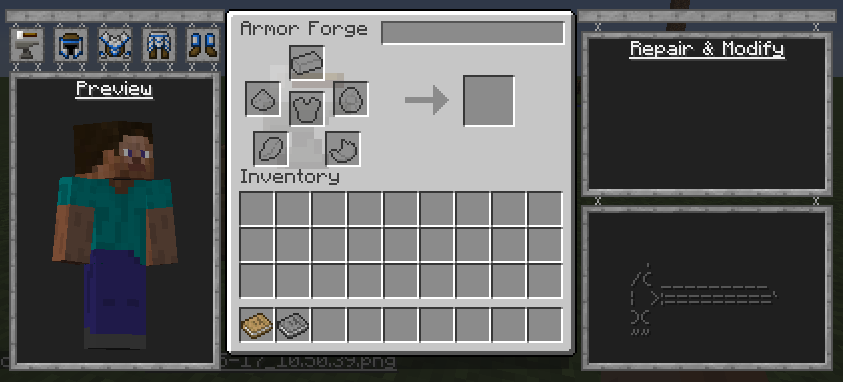 1.12.2 - Armor Forge GUI