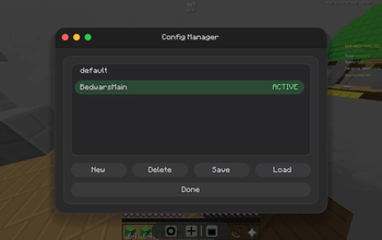 Config system!