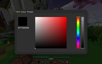 Advanced Color Picker!