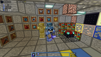 armour and additional items
