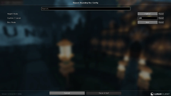 Config Screen