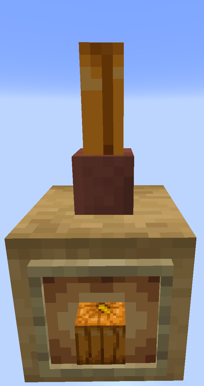 Potted Pumpkin Block