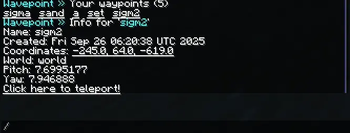 Info Screen