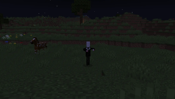 Slender Running towards player