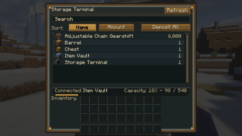 GUI terminal