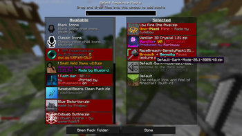 all resoure pack i use