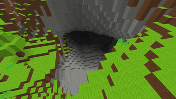 Caves in the Free Dimension