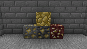 Pyrite ore blocks
