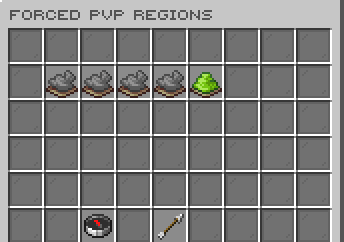 Forced PvP region browser with WorldGuard regions