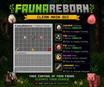 Clean Main GUI
