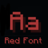 Red Font-Colored Fonts Series