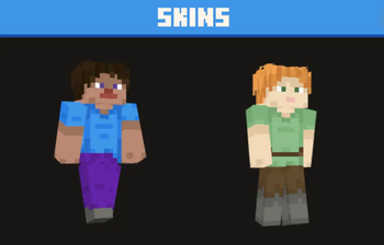 Default skins preview
