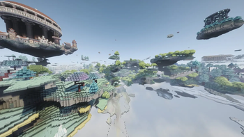 Beautiful aether islands.
