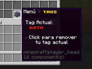 Item Remove Tag