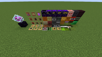 Different blocks and items