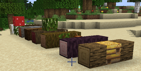 Decor Fallen Trees - Minecraft Mod