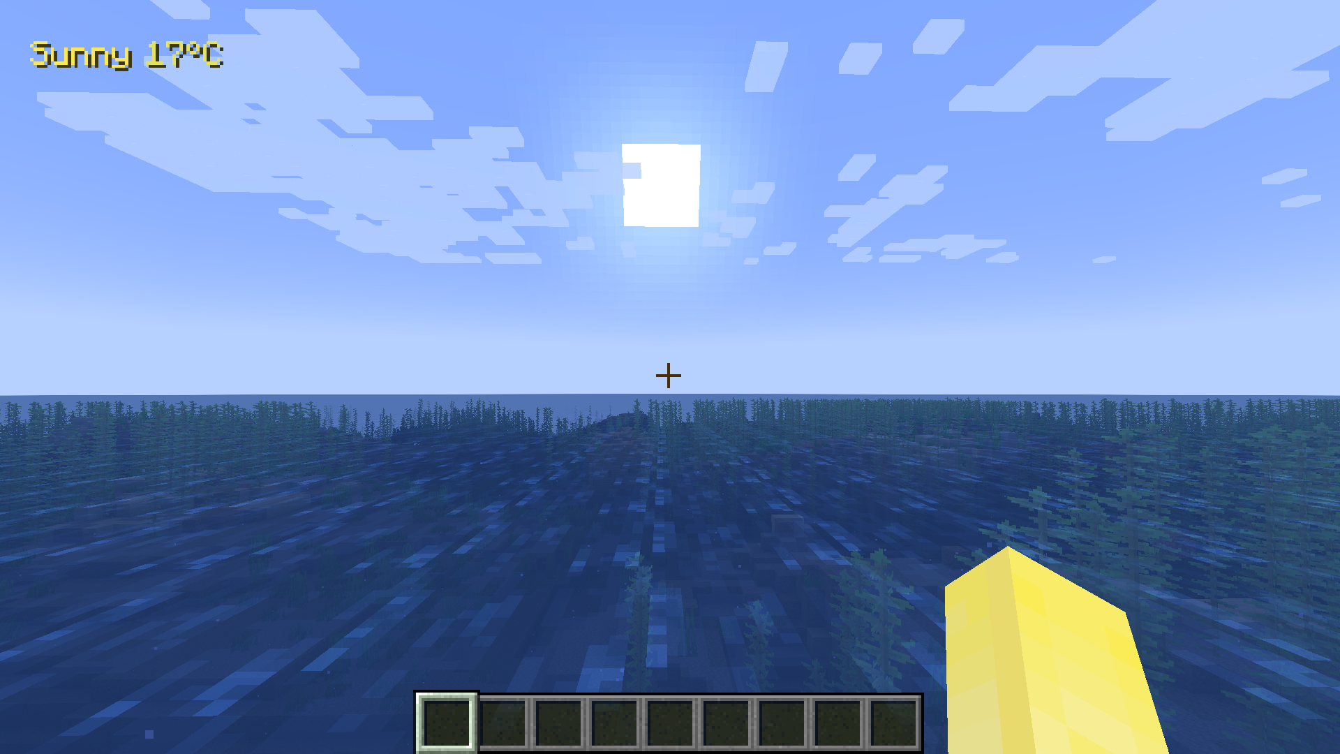 The live weather hud